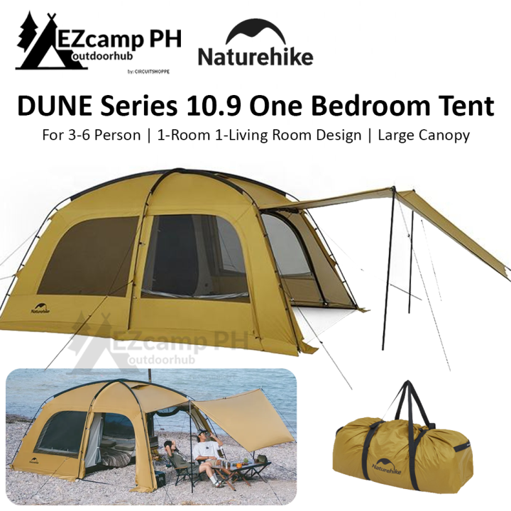 Naturehike DUNE Series 10.9 4 Season 1 Detachable Bedroom 1 Living Room ...