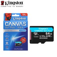 Kingston การ์ด SD ไมโคร64GB 128GB 256GB 512GB แฟลชการ์ด U3 V30ได้ถึง170เมกะไบต์/วินาทีอ่านสำหรับบัตร TF โทรศัพท์