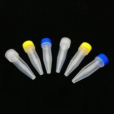 【YF】▣  500pcs/lot 1.5ml  Laboratory plastic freezing with silicone gasket v-bottom cryovialink Subpackage vial
