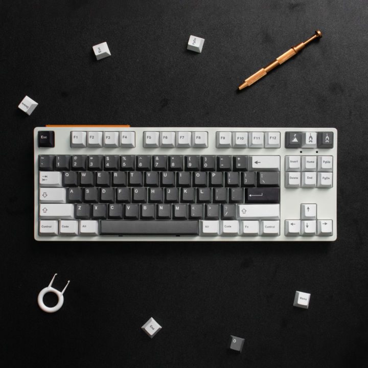 GMK Ashes keycaps 130 Keys Cherry Profile PBT Five-Sided Sublimation ...