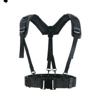 tomwang2012. MILITARY Tactical Us Army Field Y-Type Load Bearing Suspenders And Belt Nylon Black