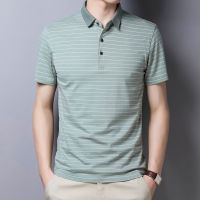 Ymwmhu 2021 New Men Fashion Polo Shirt Cotton Short Sleeve Summer Cool Tops Casual Male Korean Tshirt Striped Homme Tee Shirt