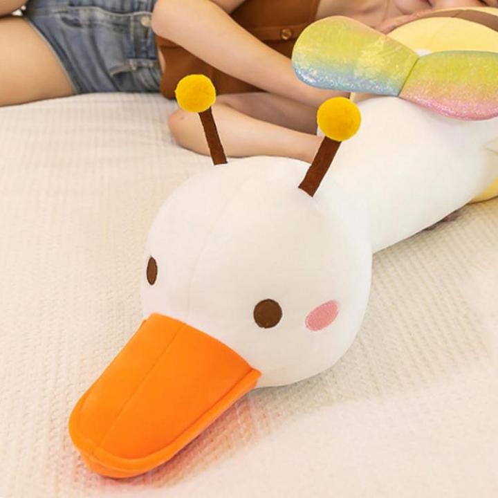 stuffed-duck-white-duck-cushion-soft-bee-doll-household-ornamental-cushion-duck-pillow-for-living-room-bedroom-childrens-room-dormitory-offices-classroom-remarkable