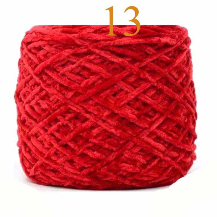 knitted-handcraft-chenille-bulky-new-wholesale-250g-skeins-super-chunky-velvet-big-soft-yarn-crochet-all-colour-knitting-wool
