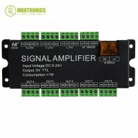 ❃❏ 8 Channel Signal LED Amplifier DC5V/12V/24V Input5V TTL Signal Output For WS2811/2812B/WS2815/WS2813/1903 LED Strip Light Tape