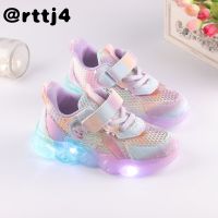 rttj4 Single net light breathable girls spring new sneakers children shoes 2021 fashion girl network baby shoes