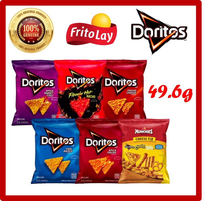 [FritoLay] Doritos Munchies Cheese 28.3g / 49.6g / Nacho Cool Ranch ...