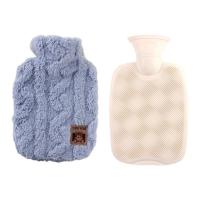 Hot Water Bottle With Cover Water Filled Warm Water Bag Hot Water Bottle with Soft Cover Hot Water Bag for Menstrual Cramps Neck and Shoulder Discomfort Relief Hand Feet Warmer rational