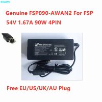 (ใหม่-ต้นฉบับ)♦อะแดปเตอร์สำหรับสวิตชิ่งไฟกระแสสลับ4PIN 90W 1.67A FSP090-AWAN2 FSP 54V ของแท้สำหรับเครื่องชาร์จอุปกรณ์ไฟ