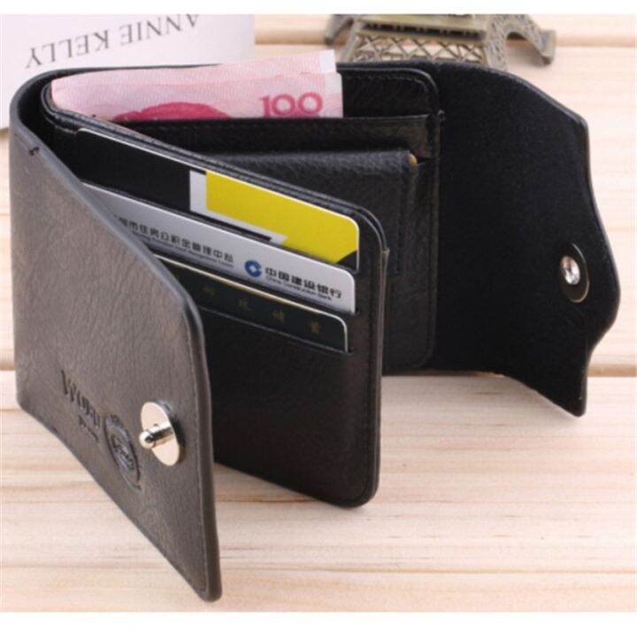 layor-wallet-กระเป๋าตังค์สำหรับผู้ชาย39-s-กระเป๋าเงินหนัง-pu-กระเป๋าตังค์สำหรับผู้ชายมีตะขอกระเป๋าสตางค์ผู้ชายแบบสั้นมีกระเป๋าใส่เหรียญพับสามทบคลิปเงินกระเป๋าใส่เงิน