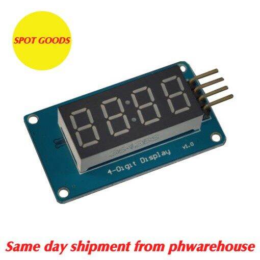 7 segment display 4 digit LED module TM1637 | Lazada PH