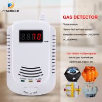 Wired LPG Gas Detector Combustible Natural Gas Sensor Voice Prompt Warnig Gas Leakage Alarm Sensor for Home Security