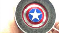 ของเล่นรุ่นใหม่ CAPTAIN AMERICA Hand spinner ของเล่นพัฒนาทักษะ