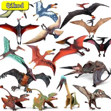 Open Mouth Pterodactyl PVC Dinosaur World Animal Model Action Figures Toy