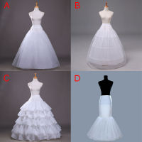 Recool กระโปรงชั้นในงานแต่งงานเจ้าสาว Hoop Hoopless Crinoline Half Slip Prom Underskirt กระโปรงแฟนซี