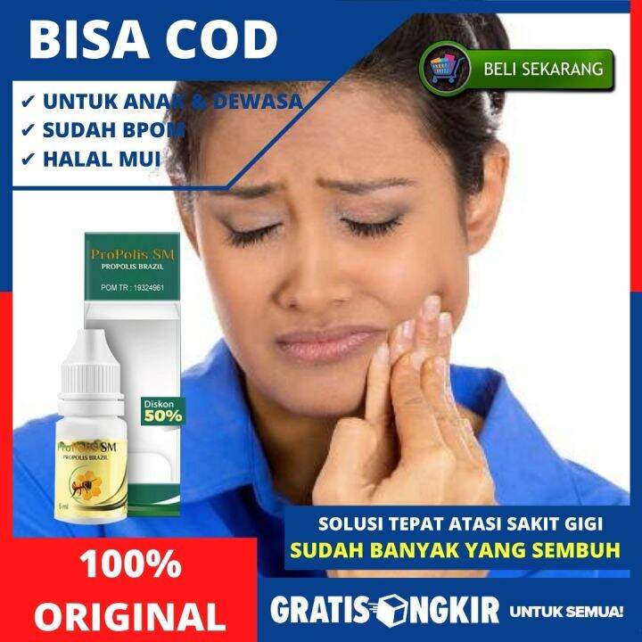 Obat Sakit Gigi (Sudah Banyak Testinya) - Gigi Berlubang Hitam - Gigi