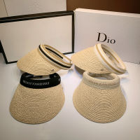 Helen Kaminski หมวกฟางทำด้วยมือญี่ปุ่น Raffia หมวกทรงกลวงหมวกป้องกันแสงแดด