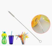 1/3/5/10pcs straw Pipe Bottle Tube Glass Soft Hair Cleaning Brushes Tools Wholesale