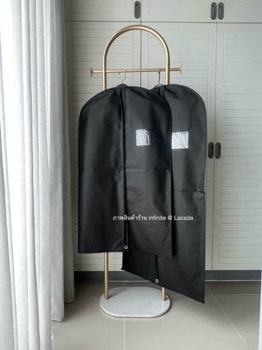 infinite NonWoven Fabric Garment Bag Suit Bag ถุงคลุมเสื้อ ถุงใส่สูท