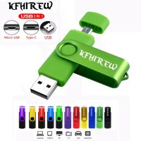 Type-C usb flash stick OTG 3 IN 1 pendrive 128GB cle usb memory 32GB pen drive 64GB flash usb pen 16GB Key USB Flash Drive 8GB