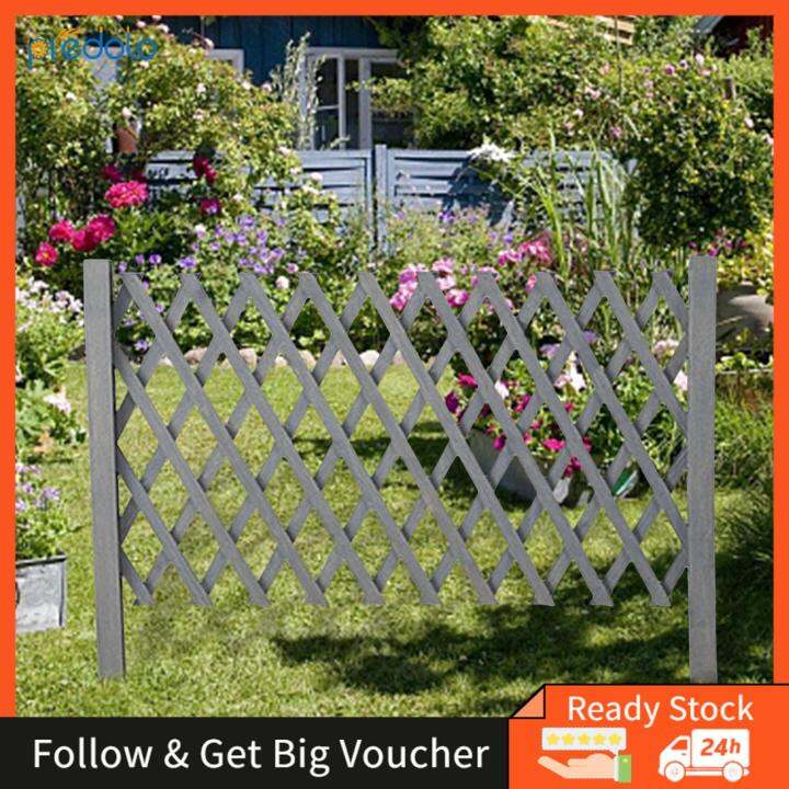 predolo Garden Trellis Fence Wood Fence Partition Dogs Gate Expanding