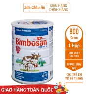 Sữa bột sinh học Bimbosan số 1 nhập khẩu Thụy Sĩ cho trẻ sơ sinh 800g thumbnail