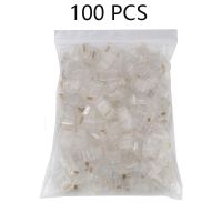 50/100 Pieces 8P8C RJ45 Modular Plug for Network CAT5 LAN Professional and High Quality Cables