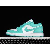 Original J 1 Low "Turquoise" Basketball Shoes Low Cut Casual Sneakers for Men Women