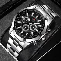 Men Watches Fashion Sports Clock Original Quartz Calendar Waterproof Round Black Watch For Men Luxury Top Brand Wristwatch Reloj