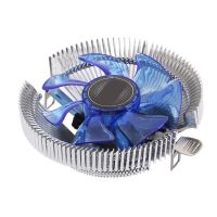 Blue LED Universal CPU Fan Cooling Radiator Desktop Computer CPU Cooler Metal Heatsink for LGA775 1150 1155 1156 AMDX2 Heatsinks