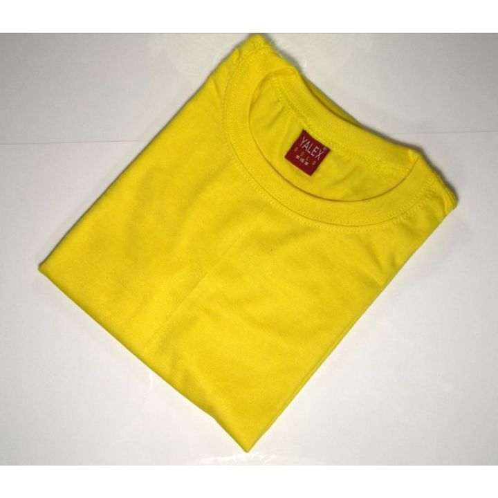 YALEX for KIDS Plain Tshirt - Cream, Canary Yellow, Yellow Gold | Round ...