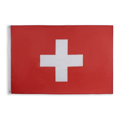 ธงชาติ ธงตกแต่ง ธงสวิตเซอร์แลนด์ Switzerland ขนาด 150x90cm ส่งสินค้าทุกวัน ธงมองเห็นได้ทั้งสองด้าน die Schweiz la Suisse สมาพันธรัฐสวิส สวิตเซอร์แลนด์