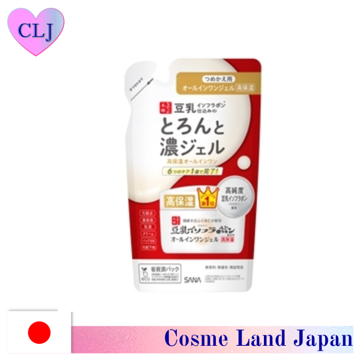 Japan SANA Nameraka Honpo Toronto Rich Gel Enrich NC (Refill) [100g