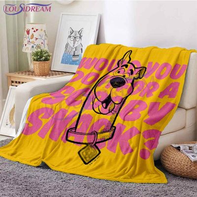 （in stock）Cartoon Dan Printed Blanket Warm Home Throwing Blanket Sofa Light Weight  Movie Pet Dog Halloween Gift（Can send pictures for customization）