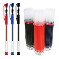 ✺☒ 5/23pcs/set Gel Ink Pen Fine Point Gel Pens Refill Ballpoint Pen 0.5mm for Japanese Office School Cute Kawaii Stationery Supply