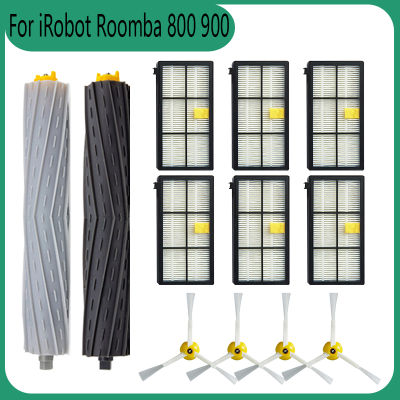 สำหรับ IRobot Roomba 800 900 Series 860 865 866 870 871 880 885 886 890 960 966 980หลักแปรงและตัวกรองอะไหล่