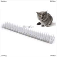 Donglon 1pcs รั้วผนังแหลมแมวสัตว์ขับไล่ผนังป้องกันการโจรกรรมหายไปหยุด