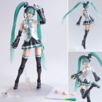 Figma ฟิกม่า Figure Action จากการ์ตูนเรื่อง Vocaloid Project Diva โวคาลอยด์ โปรเจกต์ดีวา Variant Play Arts Kai Hatsune Miku ฮัตสึเนะ มิกุ ชุดนักเรียน 28 cm Ver. แอ็คชั่น ฟิกเกอร์ Anime อนิเมะ การ์ตูน มังงะ ของขวัญ Gift Doll ตุ๊กตา manga Model โมเดล