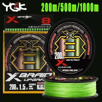 JOF 1000m 500m 300m X4 PE Braided Fishing Line 8LB-80LB Japanese