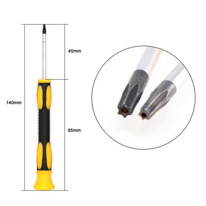 cw-1-pc-screwdriver-t6-t8h-t10h-hexagon-torx-with-hole-disassemble-the-game-console-handle-removal-hand-tools