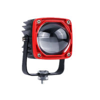 2" HD Glass Led Work Light 6000K White 3500K Amber Driving Fog Lights High Low Beam Spotlight Car Off Road Motorcycle 12V 24V