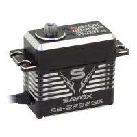 เซอร์โวดิจิตอล Hi-Speed-Hi-Torque Savox SB2292SG Hi-Volt 6.0-8.4 v.