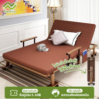 Nearra เตียงเสริมพับได้ เตียงนอนพับได้ เตียงเหล็กพับได้ พร้อมเบาะรองนอน folding bed แถมฟรี ผ้าคลุมกันฝุ่นและหม