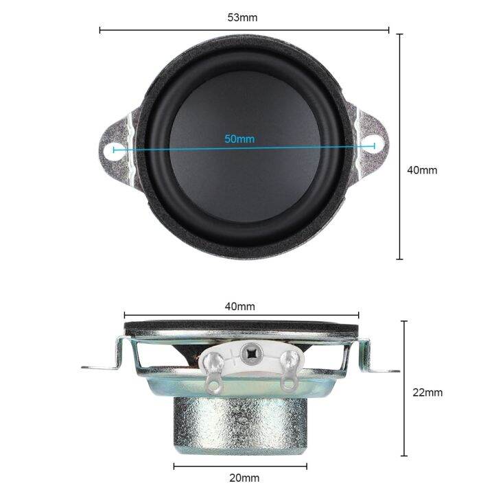 aiyima-mini-altavoz-นีโอดิเมียมขนาด1-5นิ้ว40มม-ลำโพงวิทยุ4โอห์ม4วัตต์เต็มรูปแบบสำหรับการซ่อมลำโพง2-harman-kardon-แบบพลิกกลับได้ซ่อม-diy-2ชิ้น