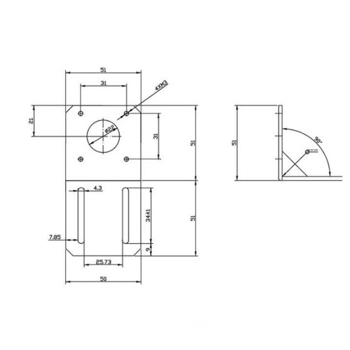 hot-printer-part-nema-17-42-steppr-motor-support-bracket-mounting-l-type-mount-stepper-holder-with-screw