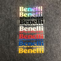 ▼☄ 2 pcs motorcycle stickers motorcycle modified personality Benelli logo decorative stickers motorcycle accessories