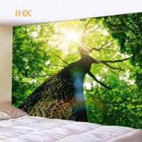Nature Forest Tree Wall Tapestry Aesthetic Room Decor Hippie Landscape Witchcraft Tapestry Wall Hanging Bedroom Home Decoration