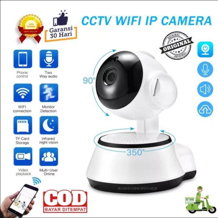 CCTV IP CAMERA V380 Pro HD 720p Wifi Smart Net Wireless CCTV Portable