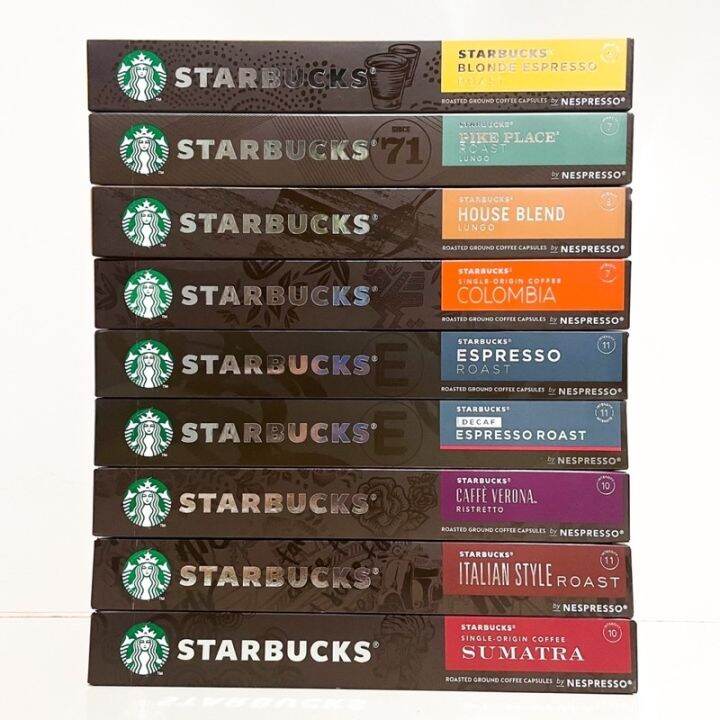 STARBUCKS Nespresso Pods/Capsules All Flavors Available! Food and