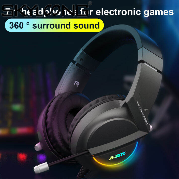 Skyloong AJAZZ AX365 Wired Headphone Over-ear Noise Reduction Ergonomic ...